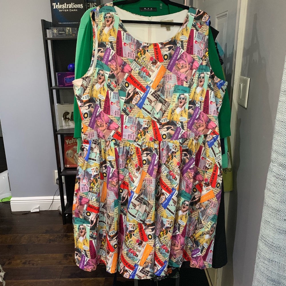 Lindy Bop UK 26 / US 22 Magazine Dress